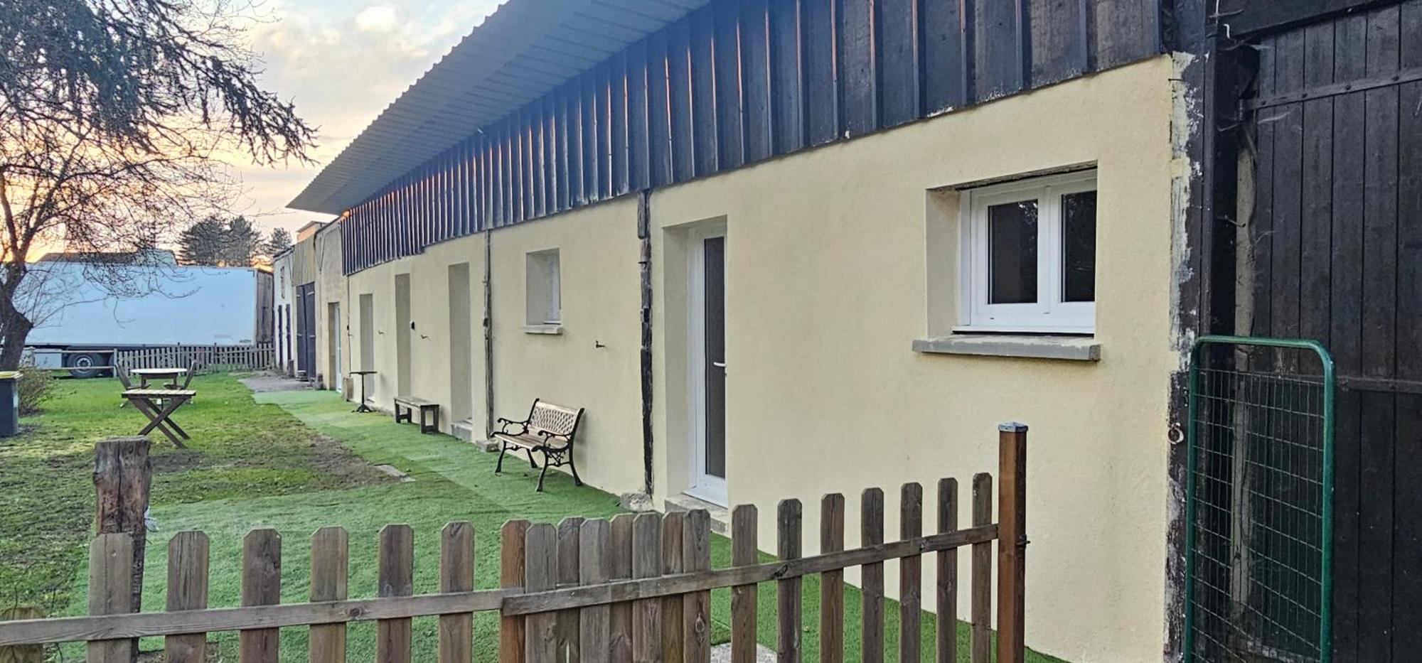 Ferienwohnung Le Haras De Gus Et Lulu Guemardieres Exterior foto